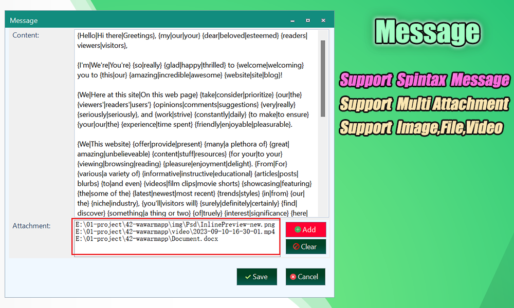 Multi Whatsapp Accounts Bulk Sender-Full Reseller