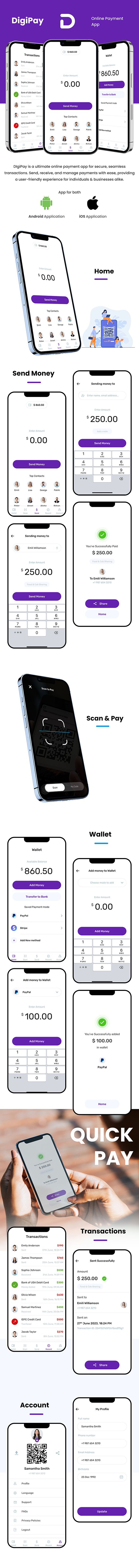 2 AppTemplate | Online Payment App | DigiPay - 2