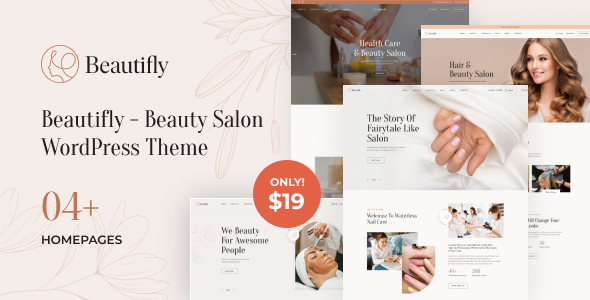 Beautifly – Beauty Salon WordPress Theme image
