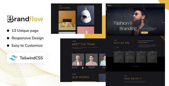 Brandflow - Agency and Business Jekyll Theme image