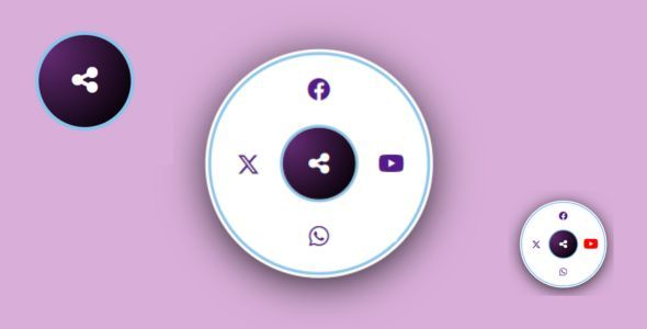 CSS Share Icons
