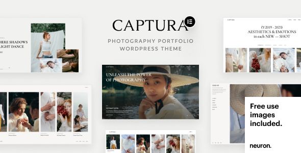 Captura - Photography Portfolio WordPress Theme