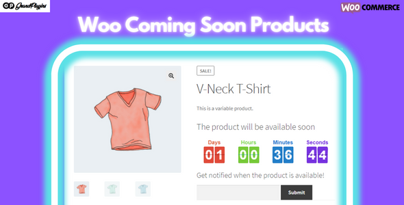 Coming Soon Products for WooCommerce