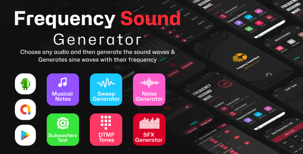 Frequency Sound Generator - Sound Frequency Creator - Sound Wave Tone Generator