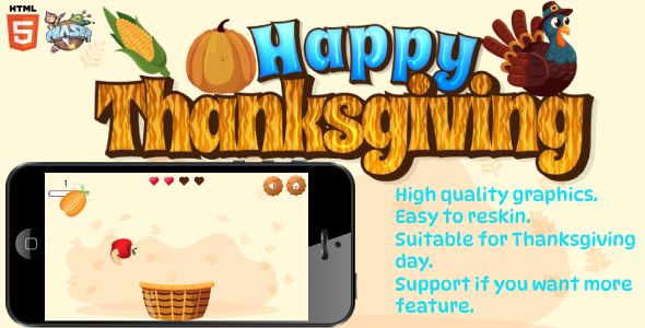Happy Thanksgiving – Phaser3