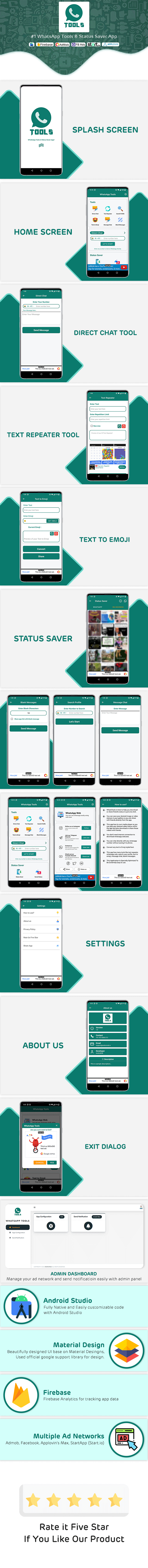 WhatsApp Tools For WhatsApp & Status Saver App - 1