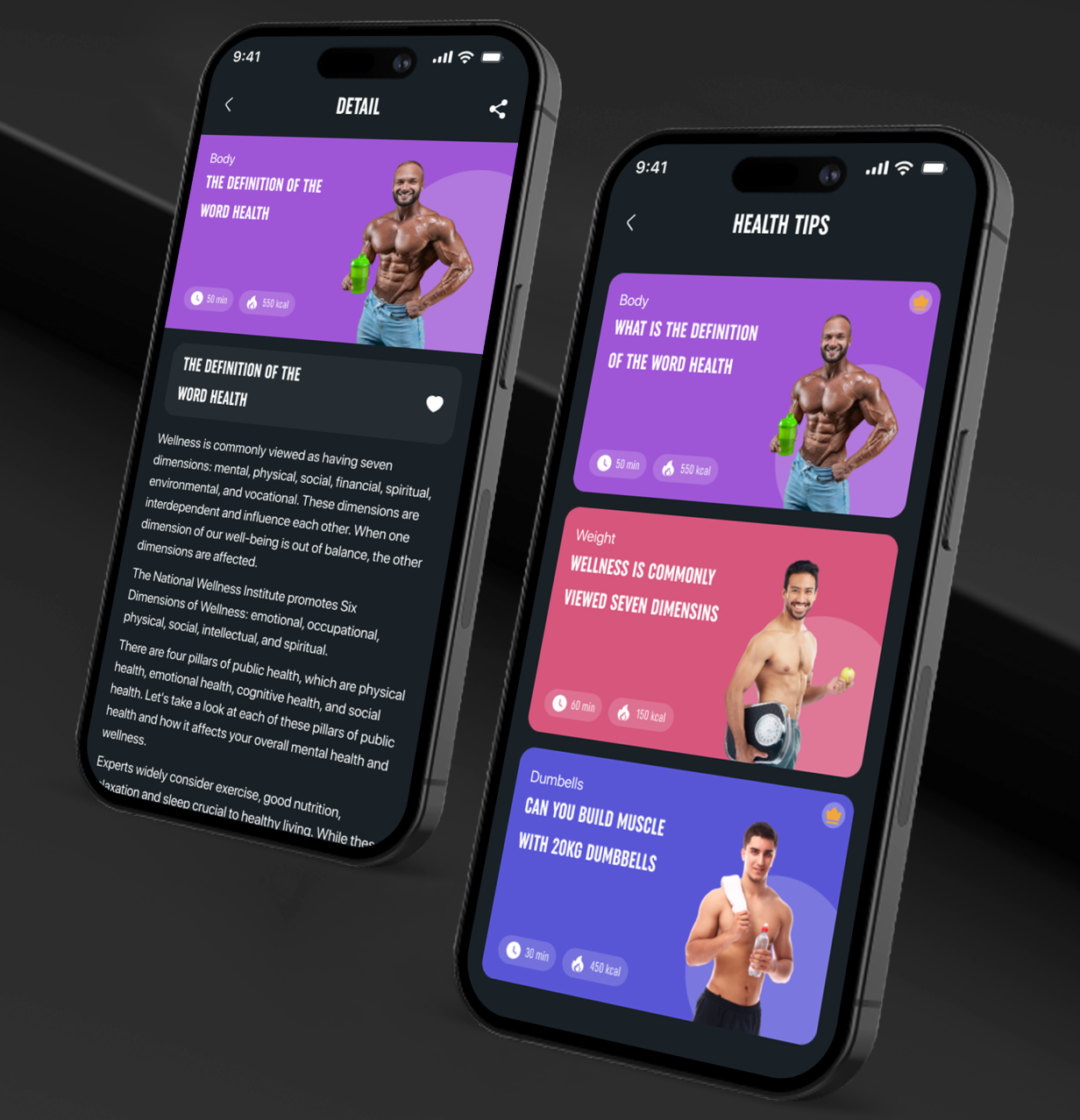 Gymbody Workout App UI Template: Gym app in Flutter(Android, iOS) App | MuscleMate App - 17