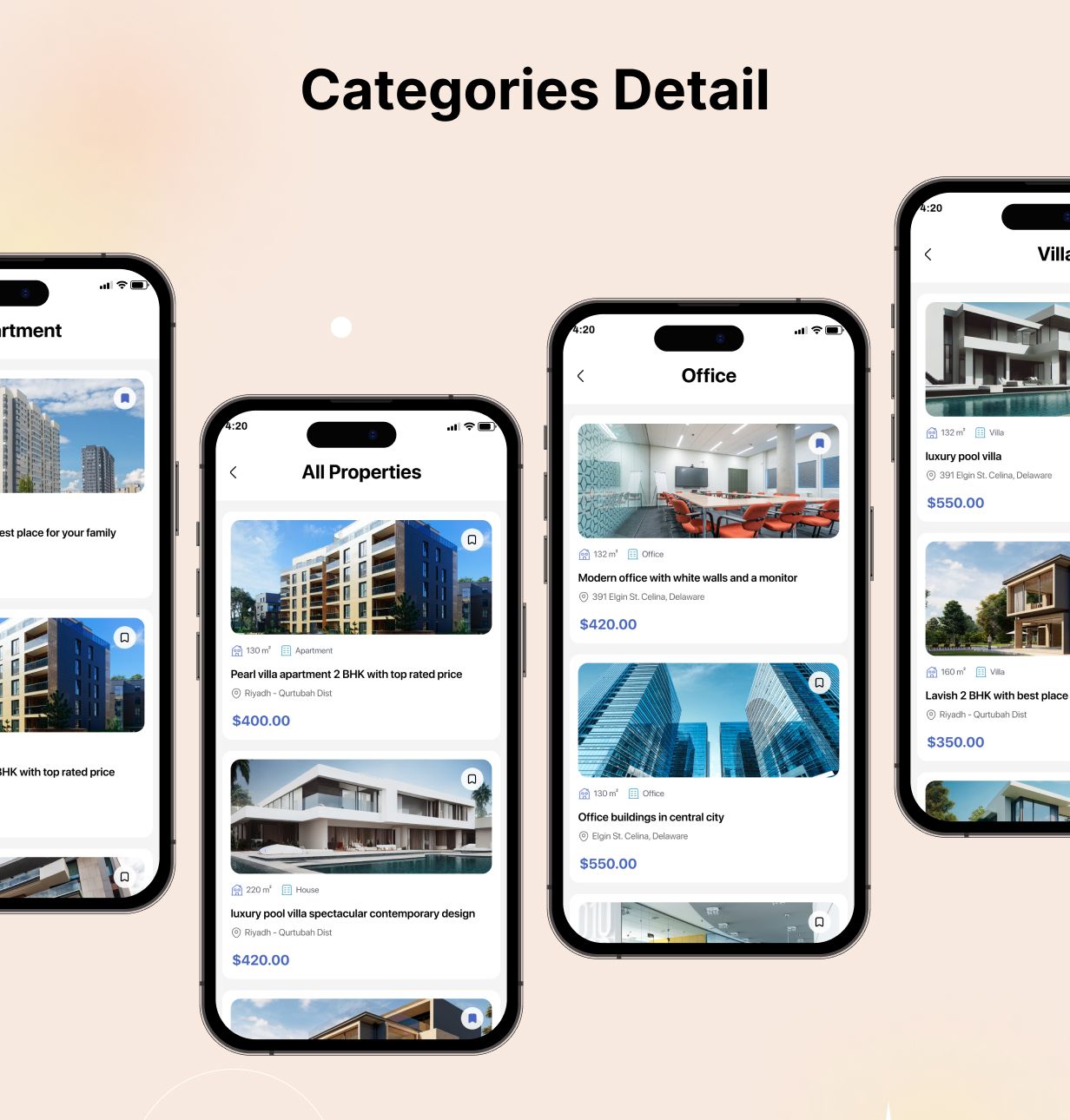 UrbanEstate UI Template: Buy, Rent Property app in Flutter(Android, iOS) | HouseHive App - 9