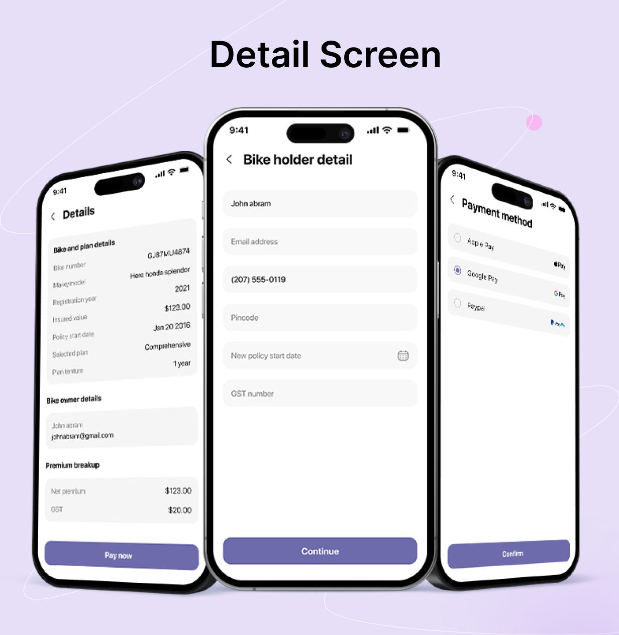 iCoverNow UI Template: Online Insurance app in Flutter(Android, iOS) | TrustyInsurance App - 11