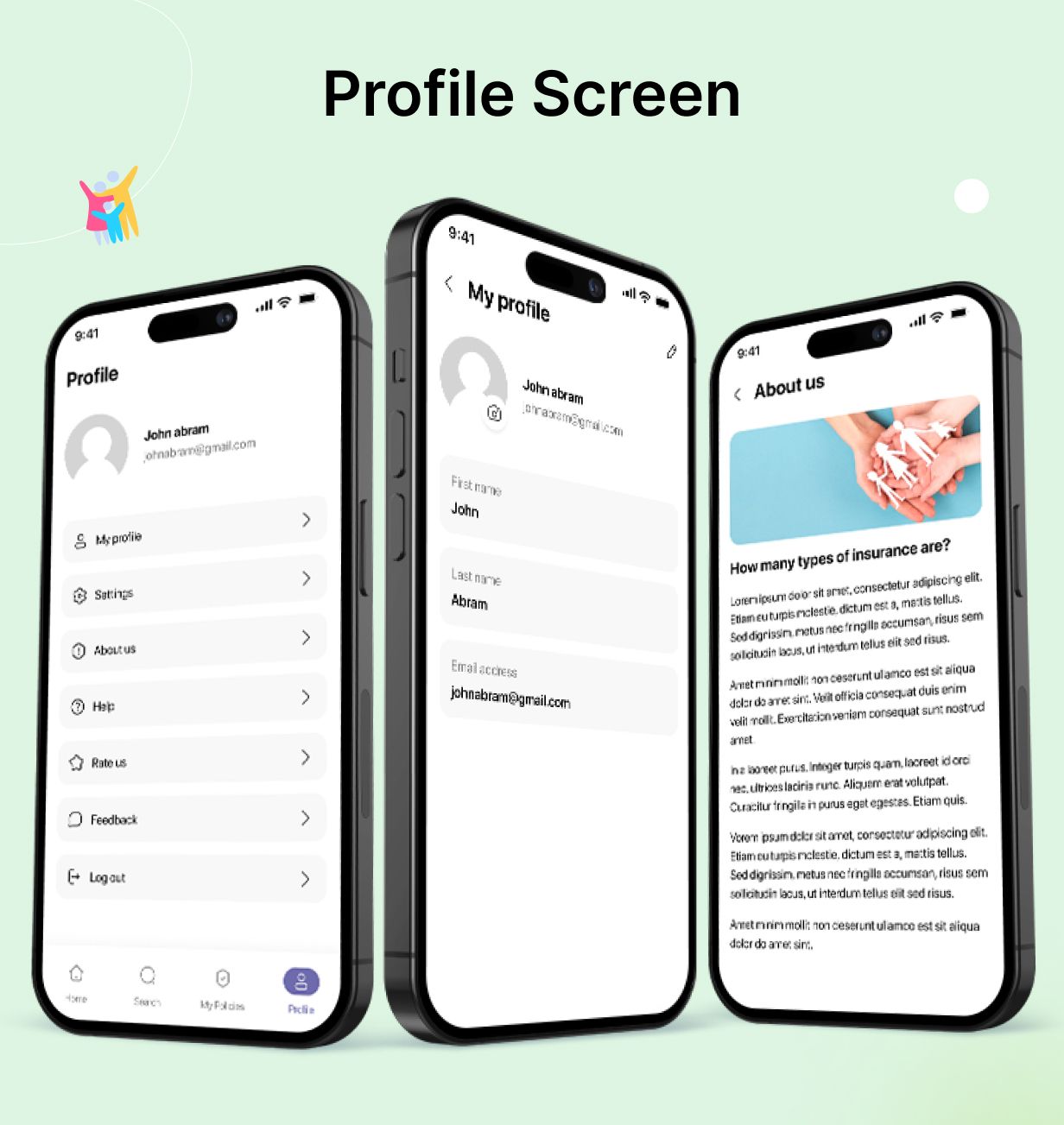 iCoverNow UI Template: Online Insurance app in Flutter(Android, iOS) | TrustyInsurance App - 14