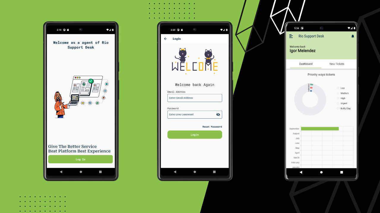 Rio Help Desk Ticketing Laravel-Dashboard And Flutter Agent, User Apps - 13
