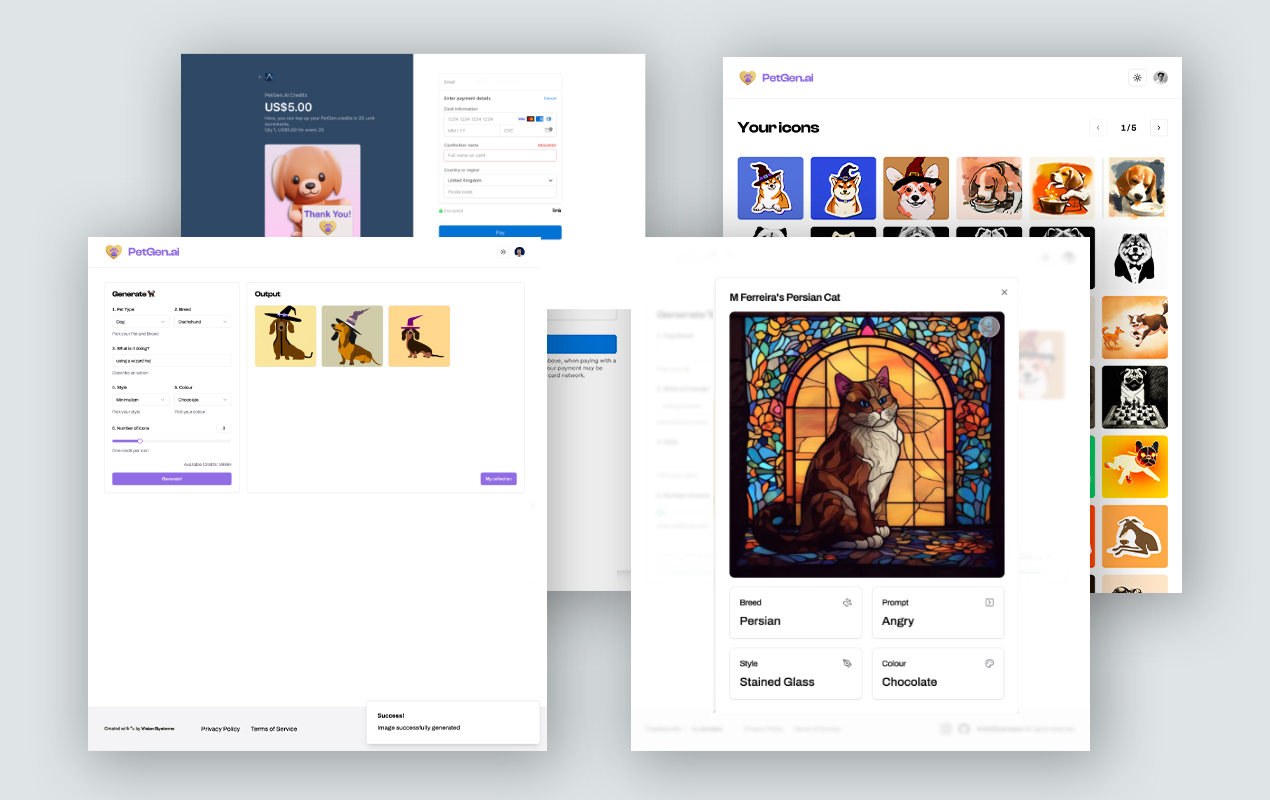 PetGen - SaaS AI Pet Image Generator - 2