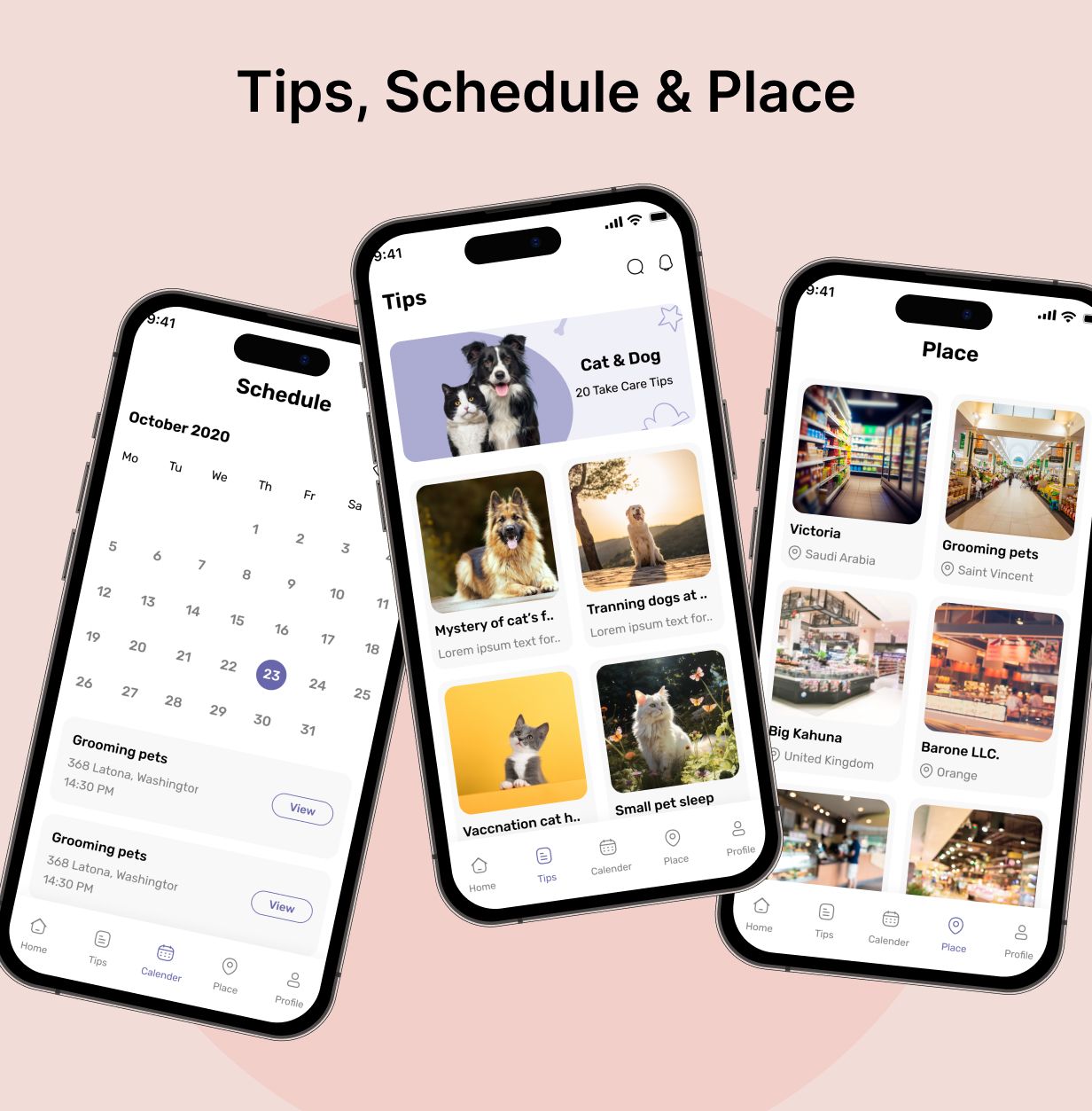PetCare: Pet Food Stores & Services app in Flutter 3.x (Android, iOS) UI template | PetGuardian App - 13