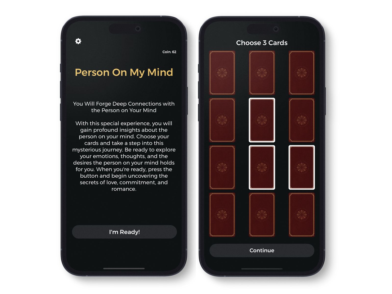 Person On My Mind - Tarot/Fortune Telling App for iOS - 1