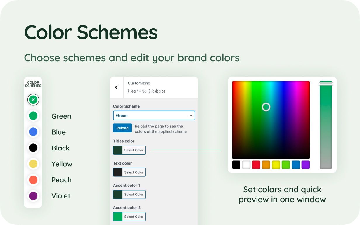 Tasty Daily - Color Schemes