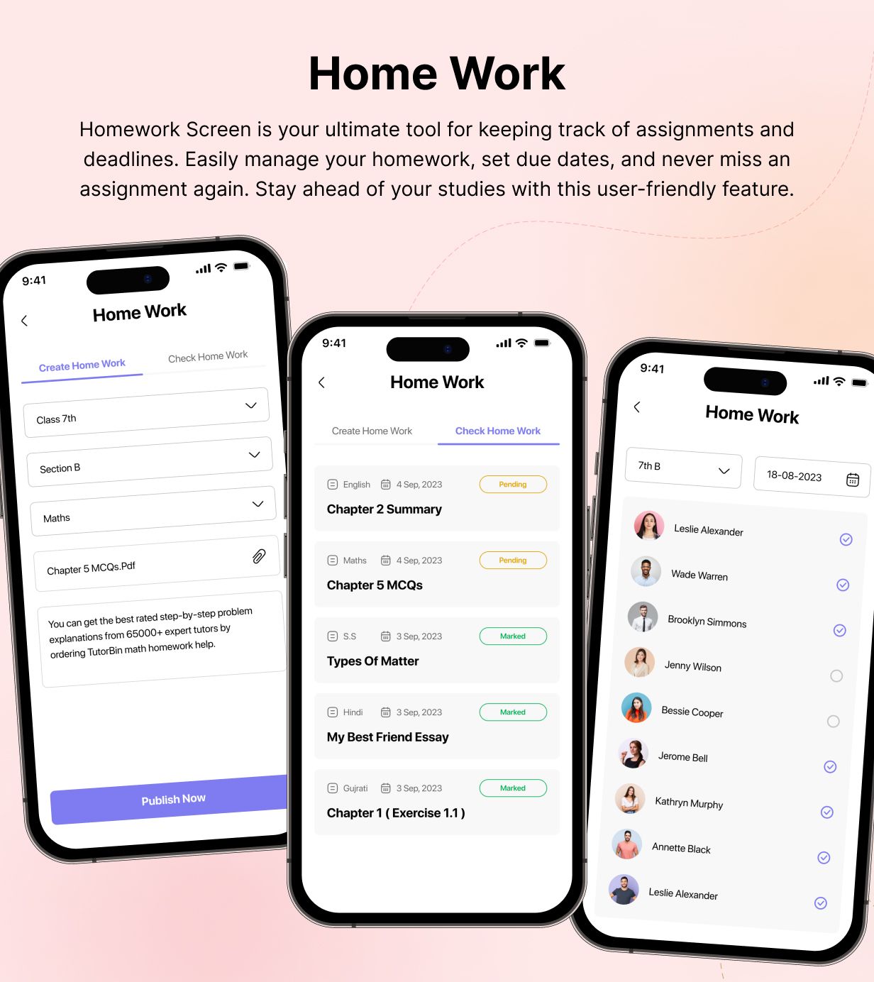 SchoolMate Template: School Management App in Flutter(Android, iOS) | 2 in 1 Student & Teacher App - 17