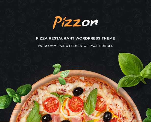 Pizza, Restaurants & Cafe WordPress Theme