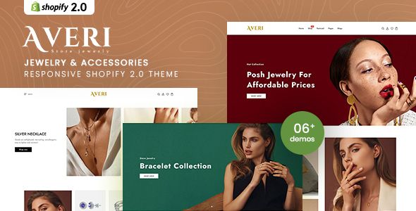 Averi - Jewelry & Accessories Responsive Shopify 2.0 Theme