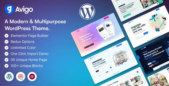 Avigo - Multipurpose Business WordPress Theme