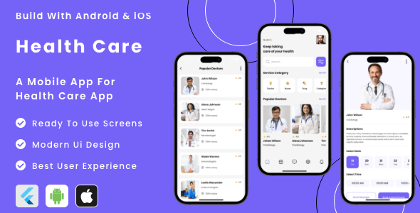 Doctor Appointment App Template