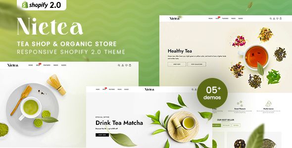 Nietea - Tea Shop & Organic Store Responsive Shopify 2.0 Theme