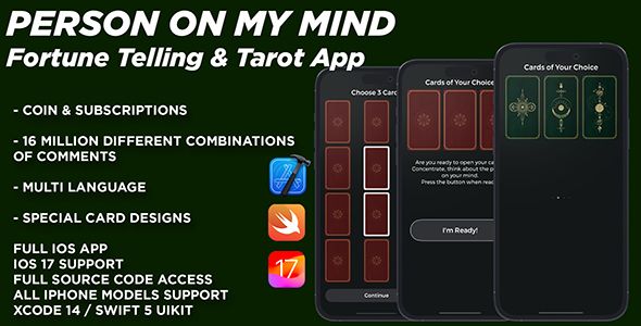 Person On My Mind - Tarot/Fortune Telling App for iOS image