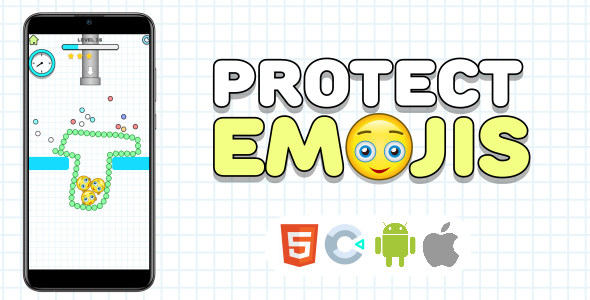 Protect Emojis - HTML5 Game - Construct 3 - code.market