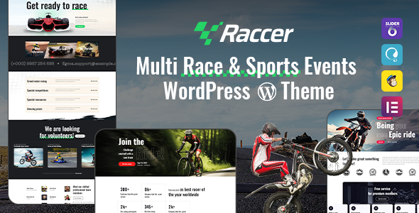 Raccer - Race & Sports Events WordPress Theme