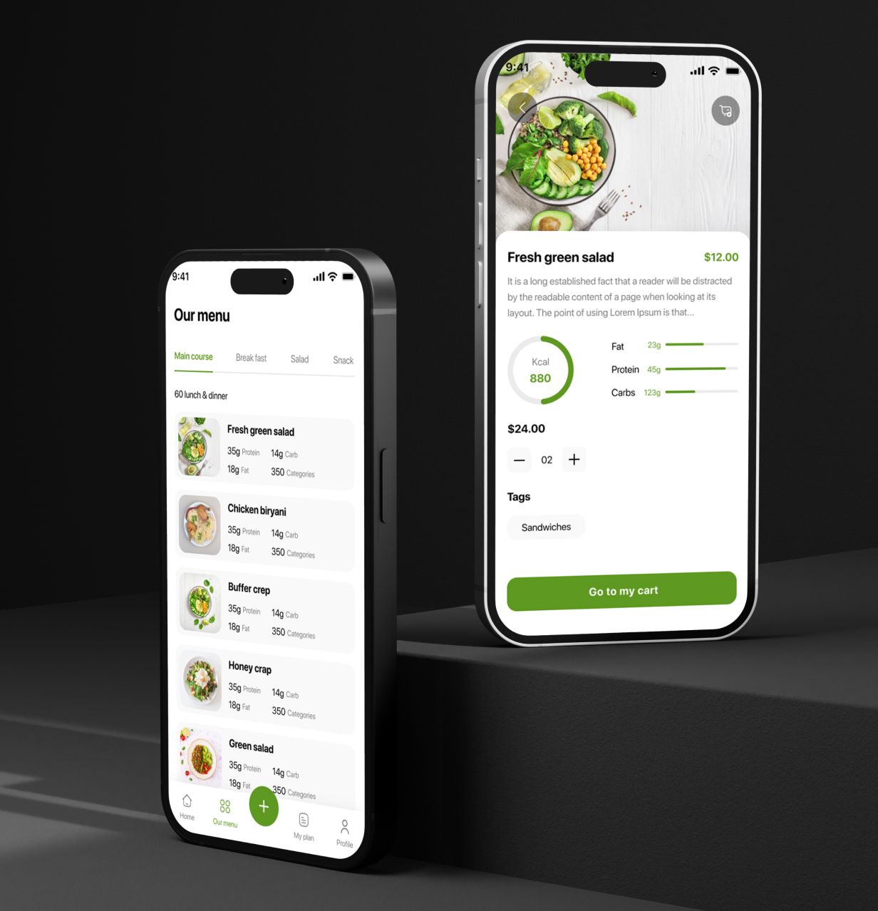 EatWise Template: Diet Recipe Planner App in Flutter(Android, iOS) | DailyDietGuide App - 14