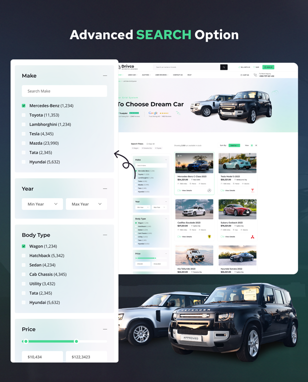 Drivco - Car Dealer and Listing WordPress Theme - 3