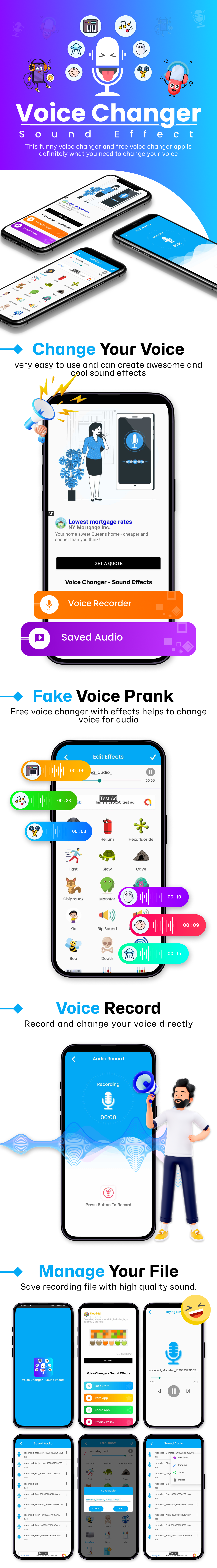 Voice Changer - Sound Effects - Audio Effects - Funny Voice Effects - Girls Voice Changer - 1