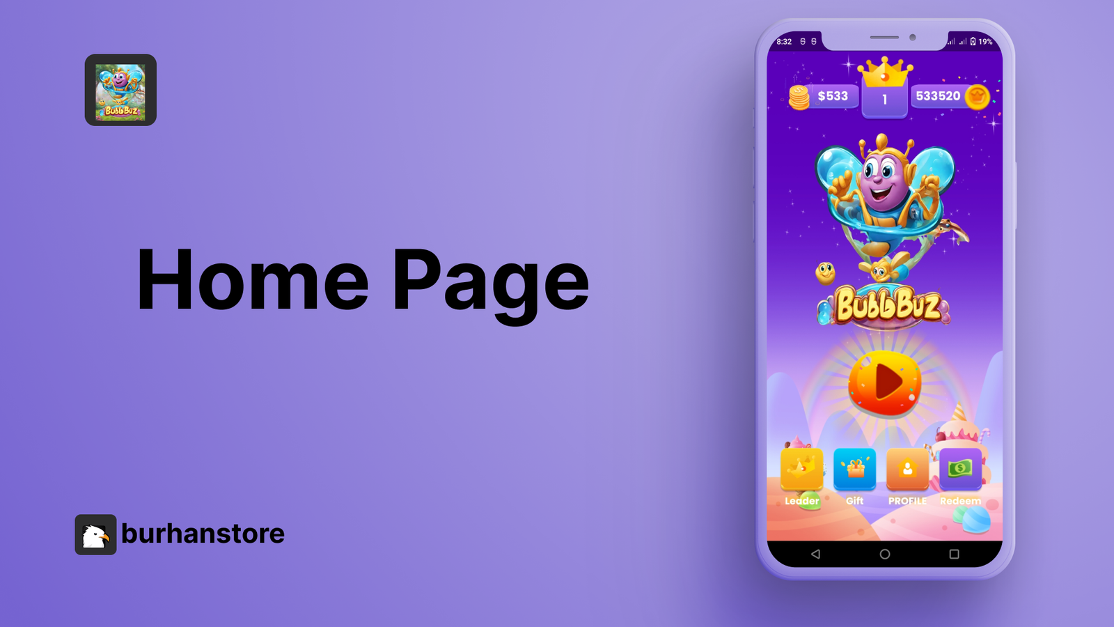 Bubb Buz Bubble Shooter Game - Android Studio Project - 8