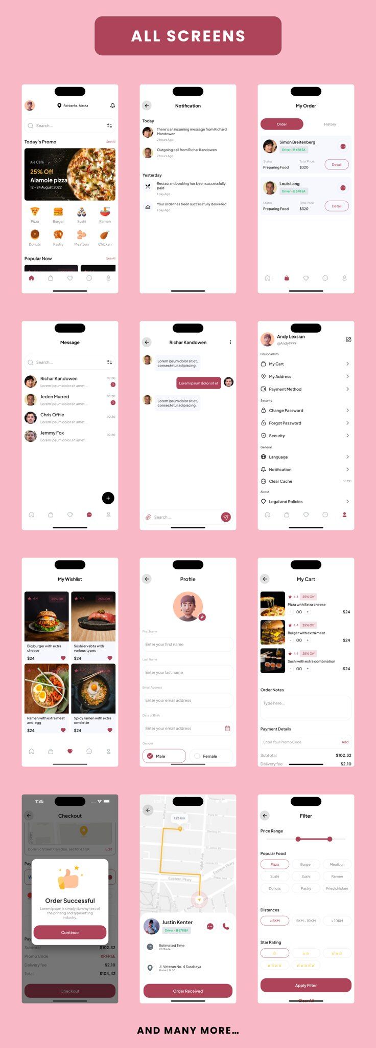 FreshFoodi App - Online Restaurant Food Ordering Flutter App | Android | iOS Mobile App Template