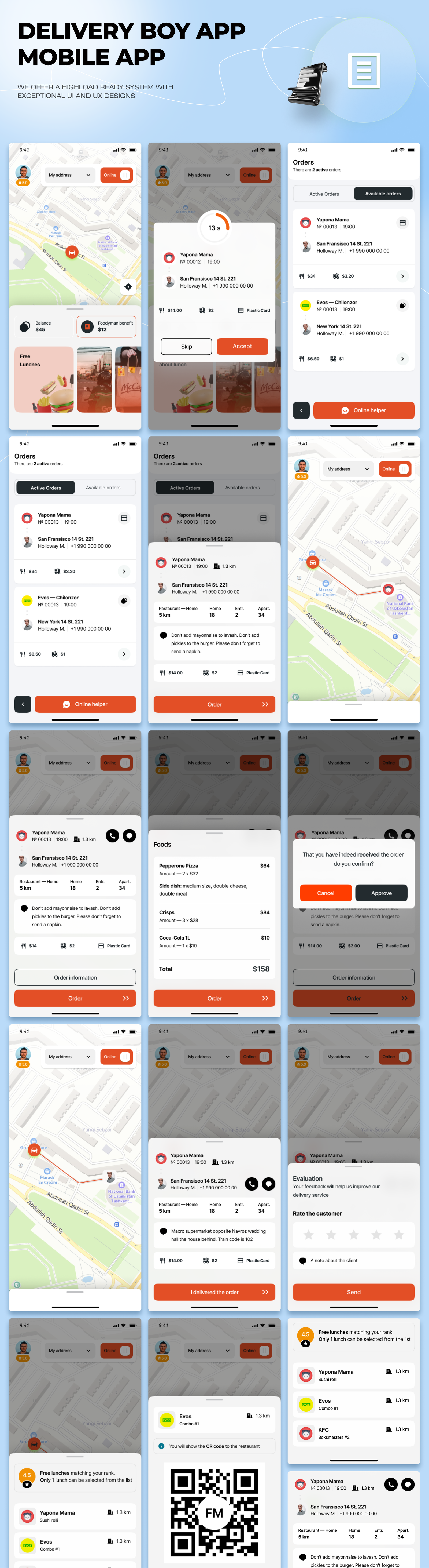 Uzmart - Delivery man app - 7