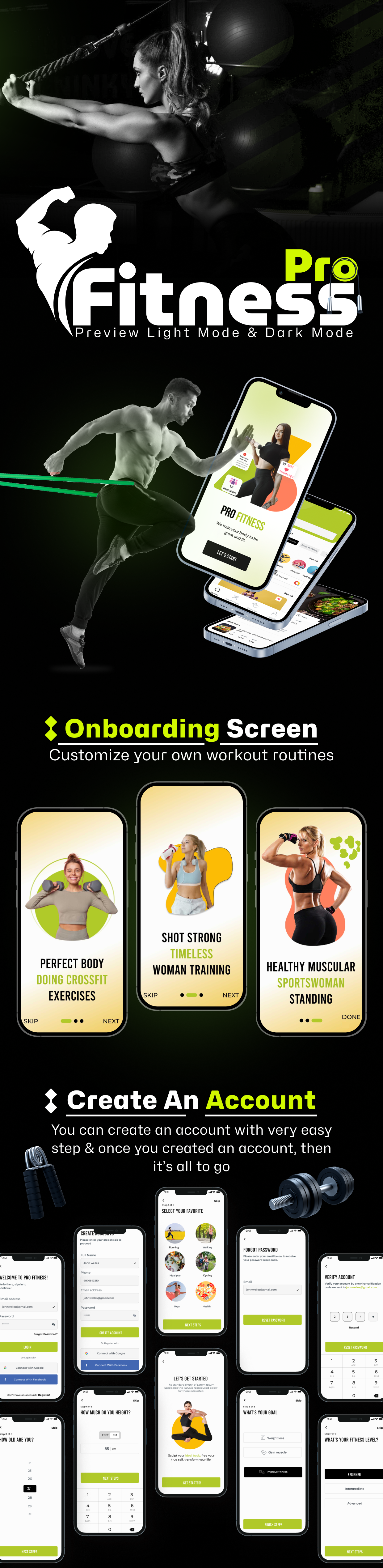 Fitness App With PHP Admin Panel
