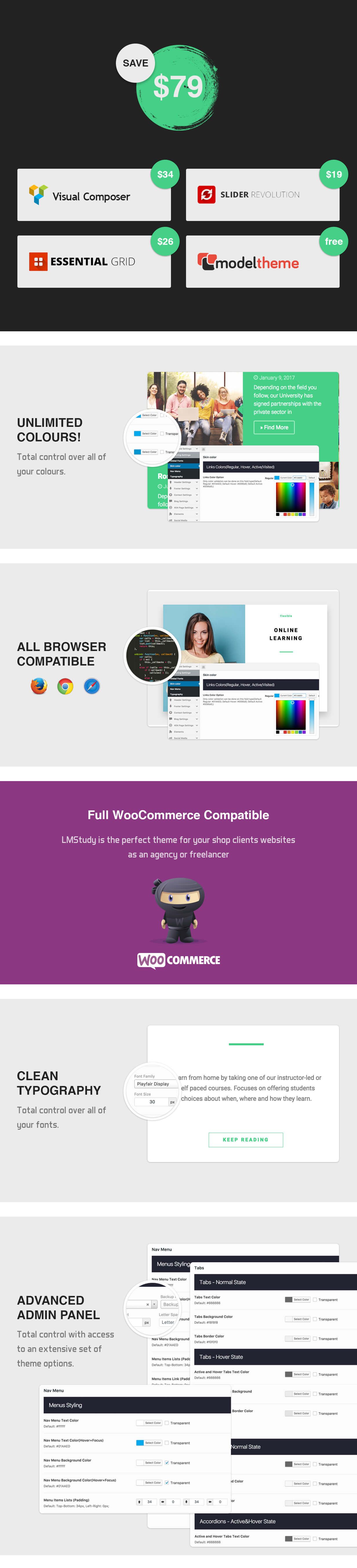LMStudy - Course / Learning / Education LMS WooCommerce Theme - 6