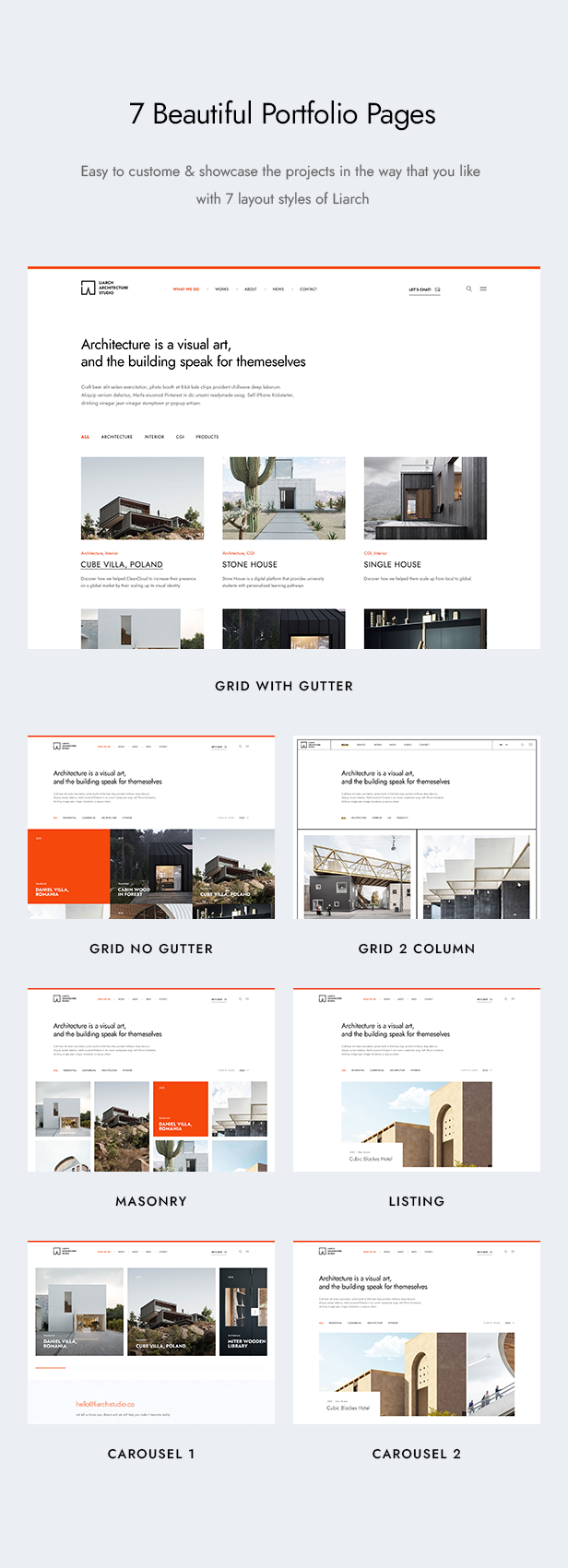 Liarch - Architecture & Interior WordPress Theme - 10