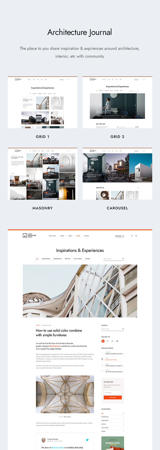 Liarch - Architecture & Interior WordPress Theme - 11