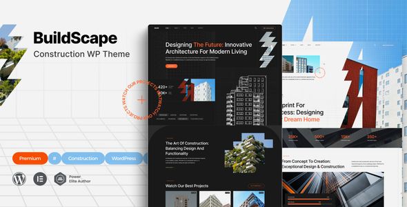 BuildScape - Construction WordPress Theme
