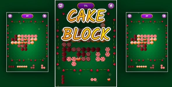 Cake Block - Cross Platform Puzzle Game