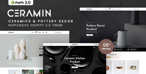 Ceramin - Ceramics & Pottery Decor Shopify 2.0 Theme