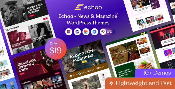Echoo - News Magazine WordPress Theme