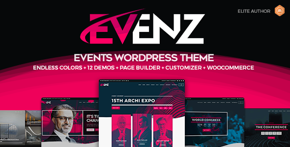 Evenz - Conference and Event WordPress Theme