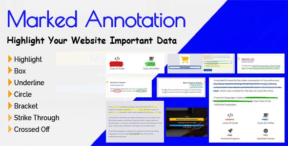 Marked Annotation - Highlight Your Website Important Data