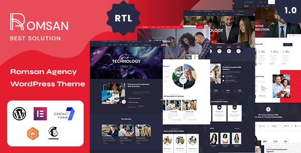 Romsan - Agency & Consulting Services WordPress Theme