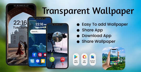 Transparant Phone - Transparant Display - Transparent Wallpaper - Transparent Phone Effect Prank