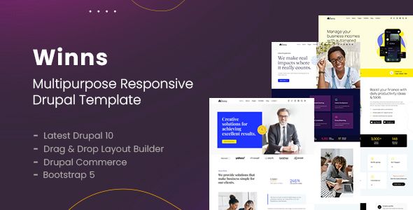 Winns Drupal Multipurpose Theme