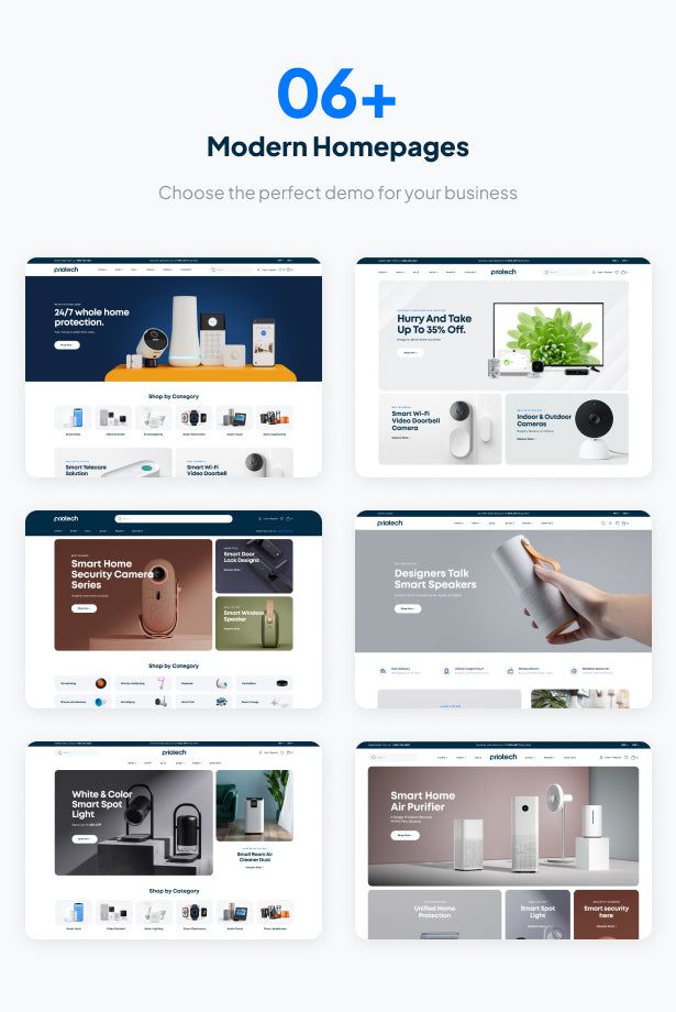 Modern Website design for Hitech online business