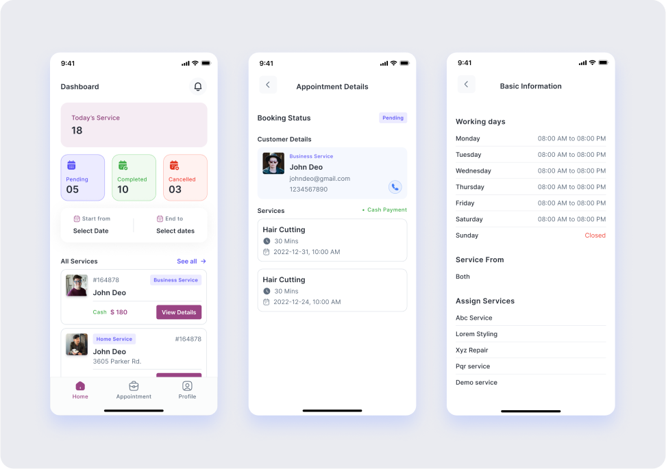 Employee App Worker App (Flutter) for Multi Business - code.market