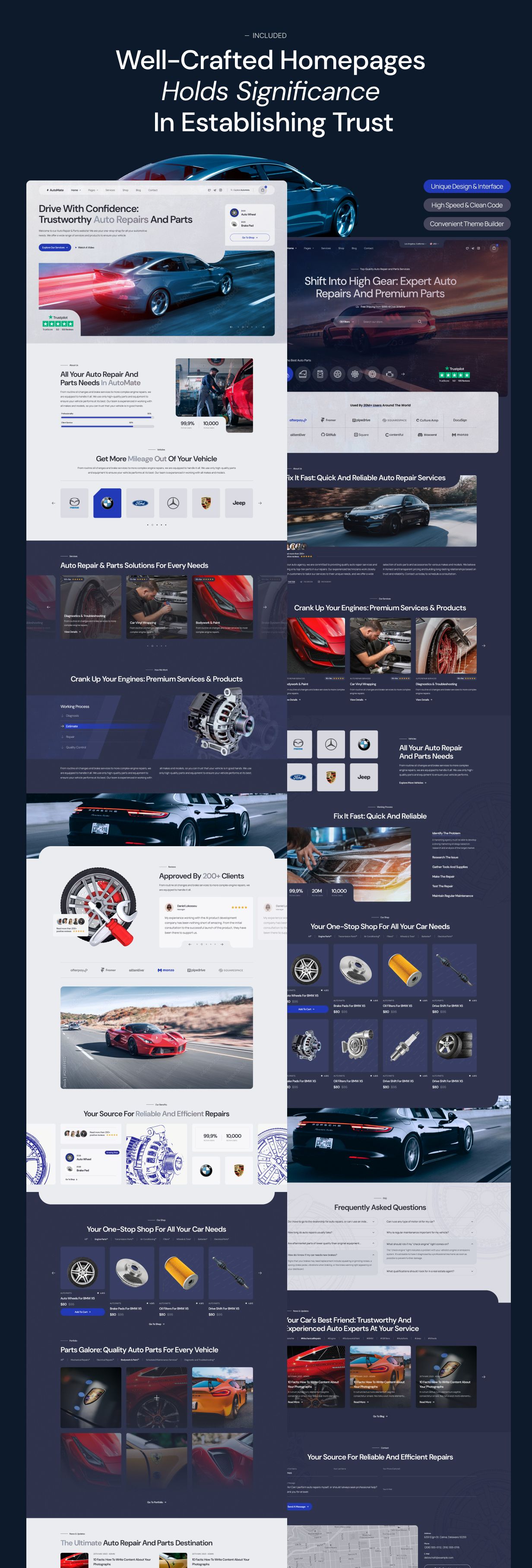 AutoMate - Car Repair & Auto Services WordPress Theme - 3